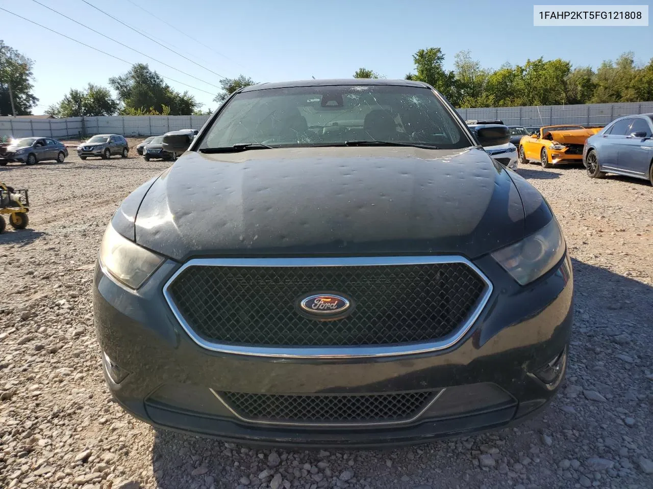 2015 Ford Taurus Sho VIN: 1FAHP2KT5FG121808 Lot: 73828414