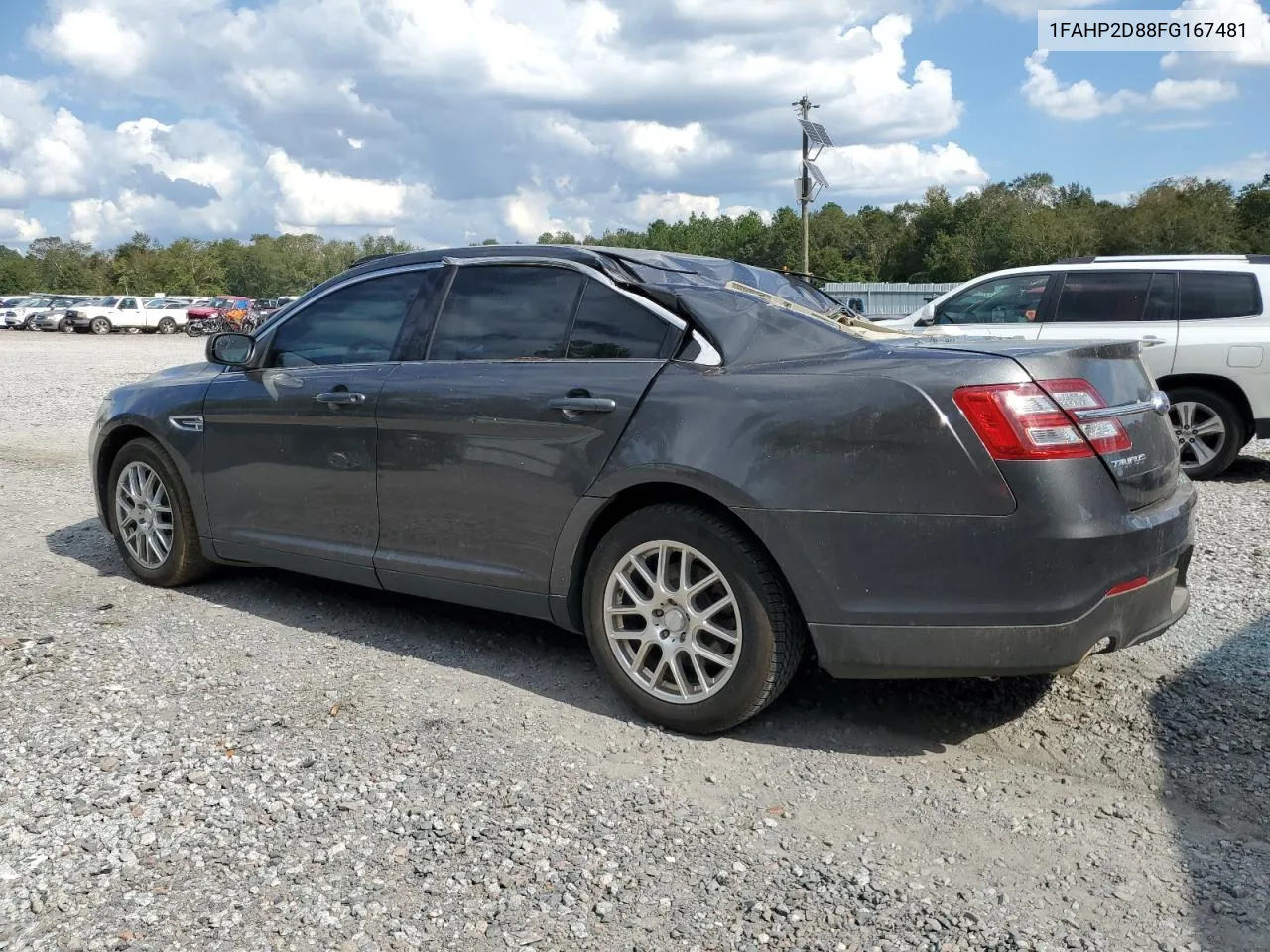 1FAHP2D88FG167481 2015 Ford Taurus Se