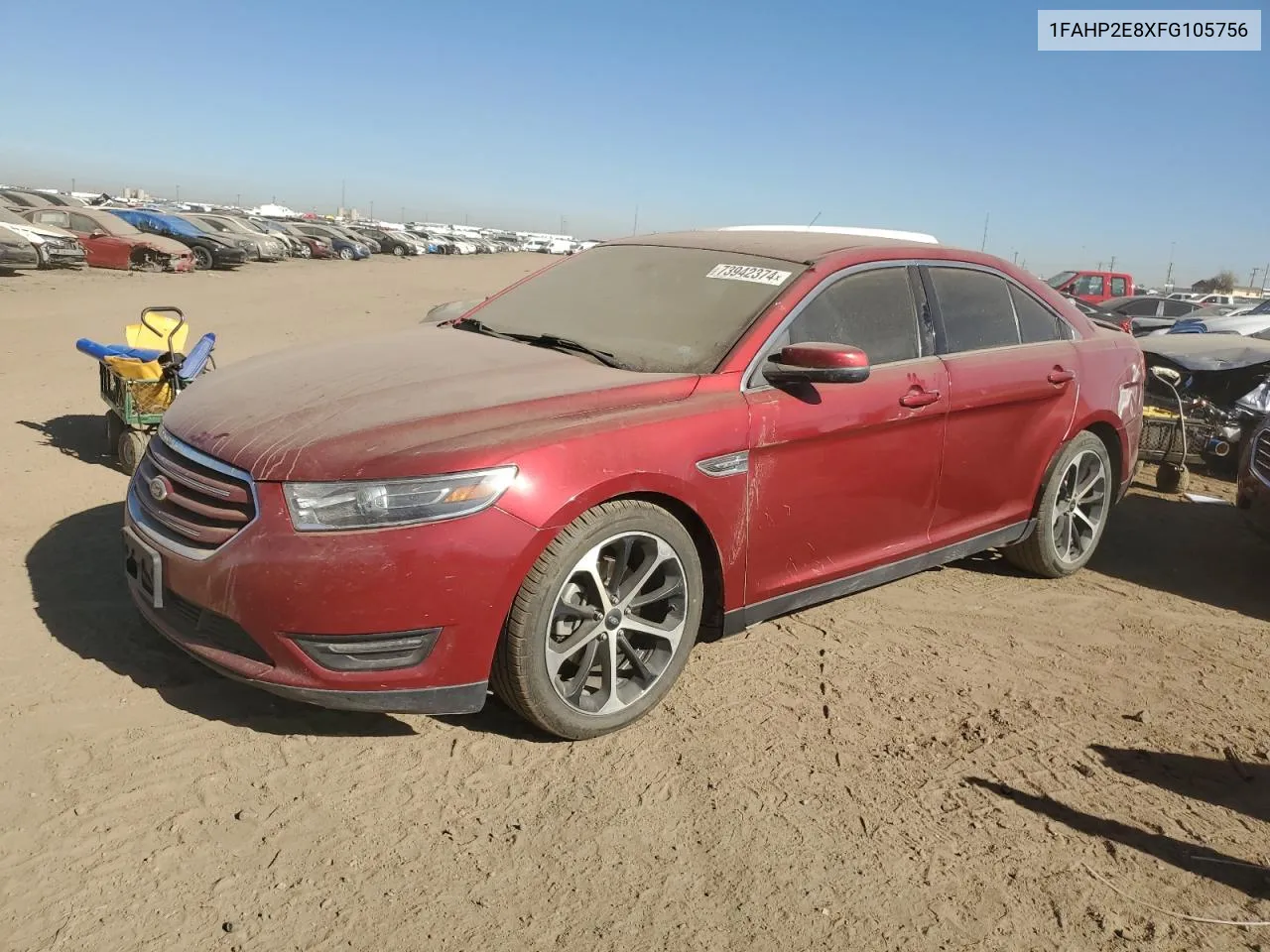 2015 Ford Taurus Sel VIN: 1FAHP2E8XFG105756 Lot: 73942374