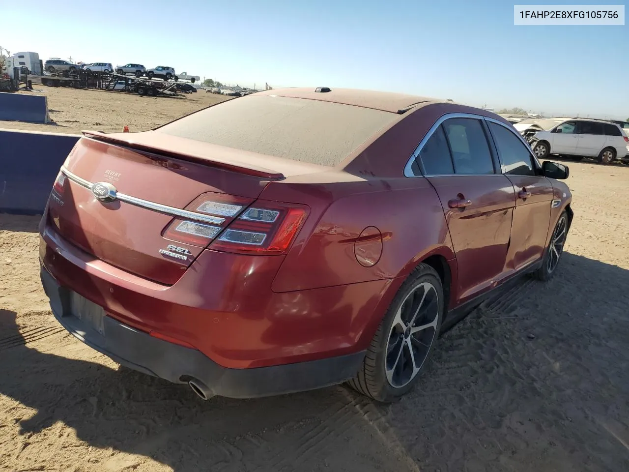 2015 Ford Taurus Sel VIN: 1FAHP2E8XFG105756 Lot: 73942374