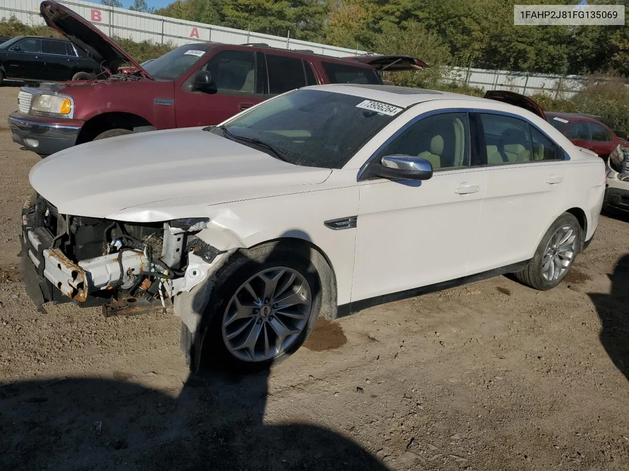 2015 Ford Taurus Limited VIN: 1FAHP2J81FG135069 Lot: 73956264