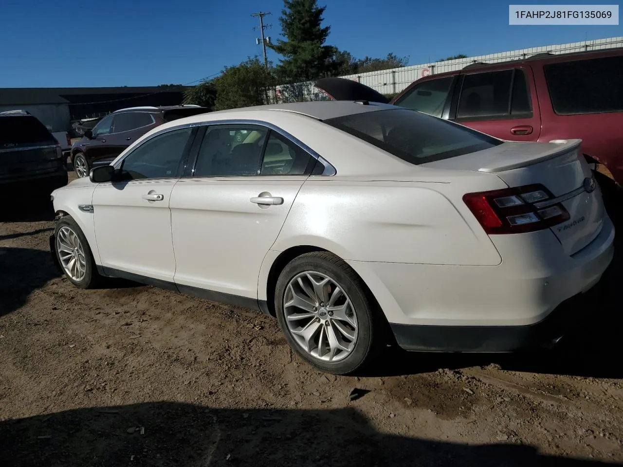 2015 Ford Taurus Limited VIN: 1FAHP2J81FG135069 Lot: 73956264