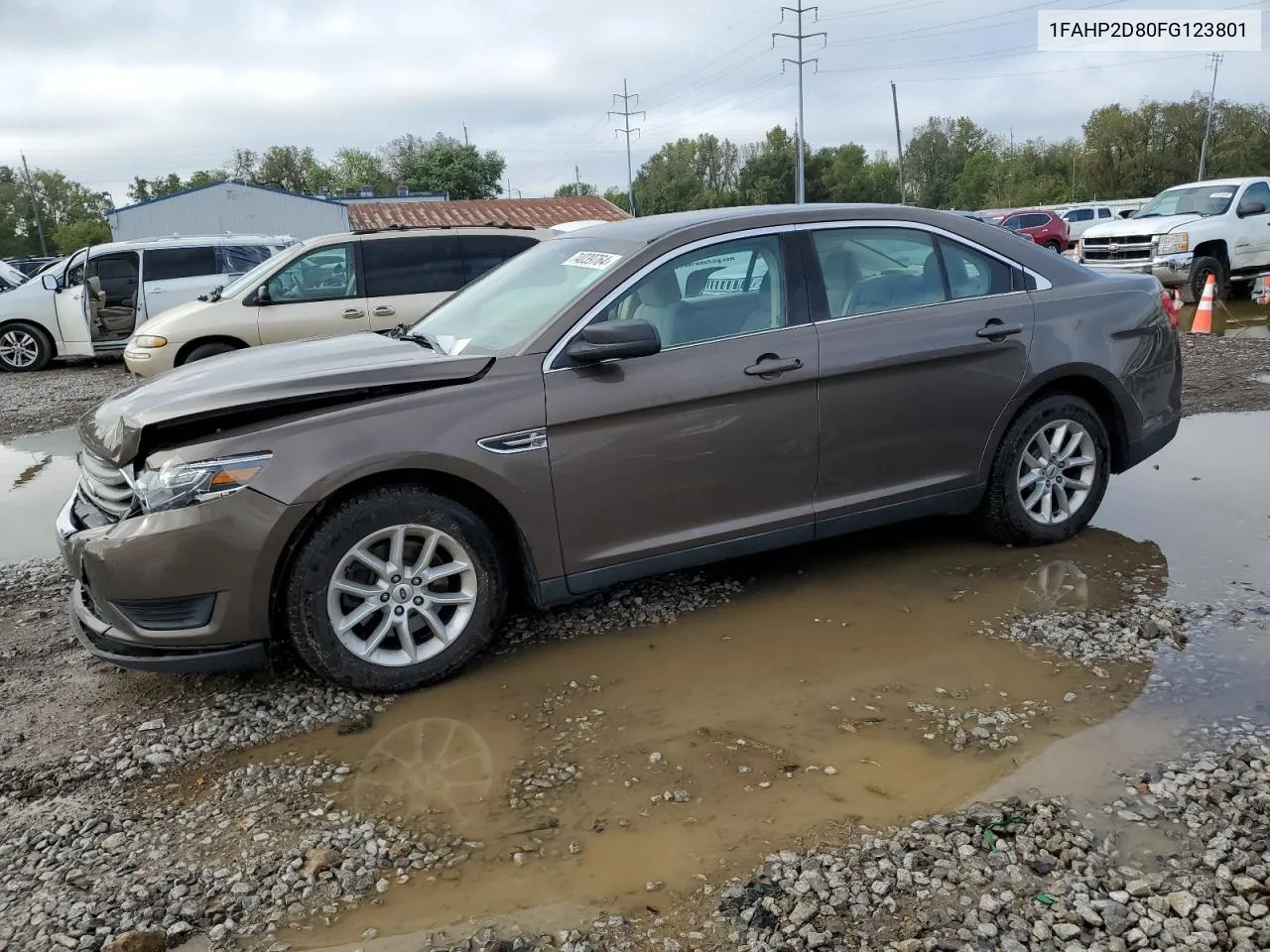 2015 Ford Taurus Se VIN: 1FAHP2D80FG123801 Lot: 74039764