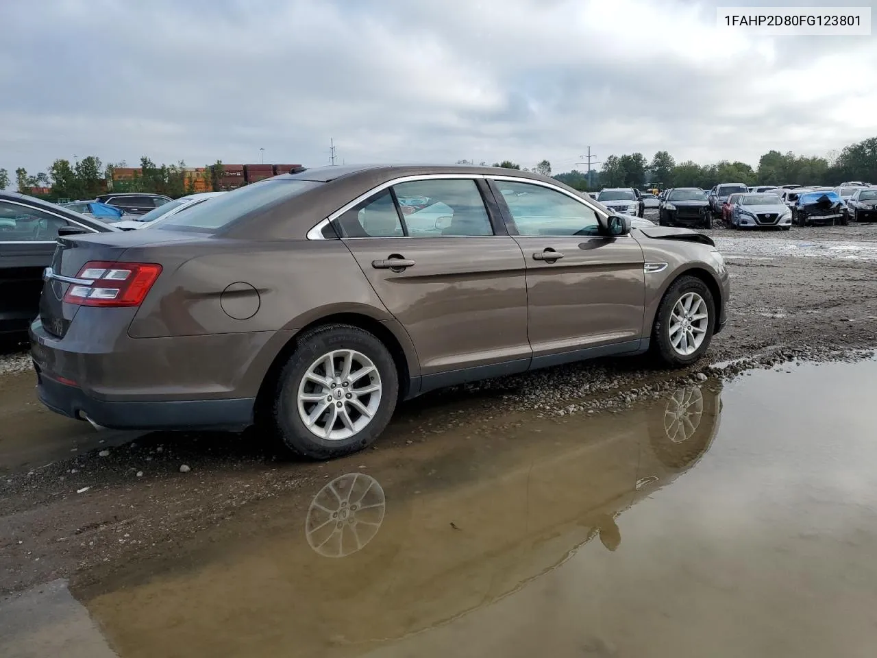 2015 Ford Taurus Se VIN: 1FAHP2D80FG123801 Lot: 74039764