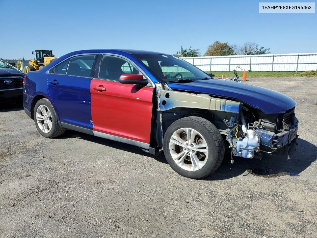 2015 Ford Taurus Sel VIN: 1FAHP2E8XFG196463 Lot: 74060044