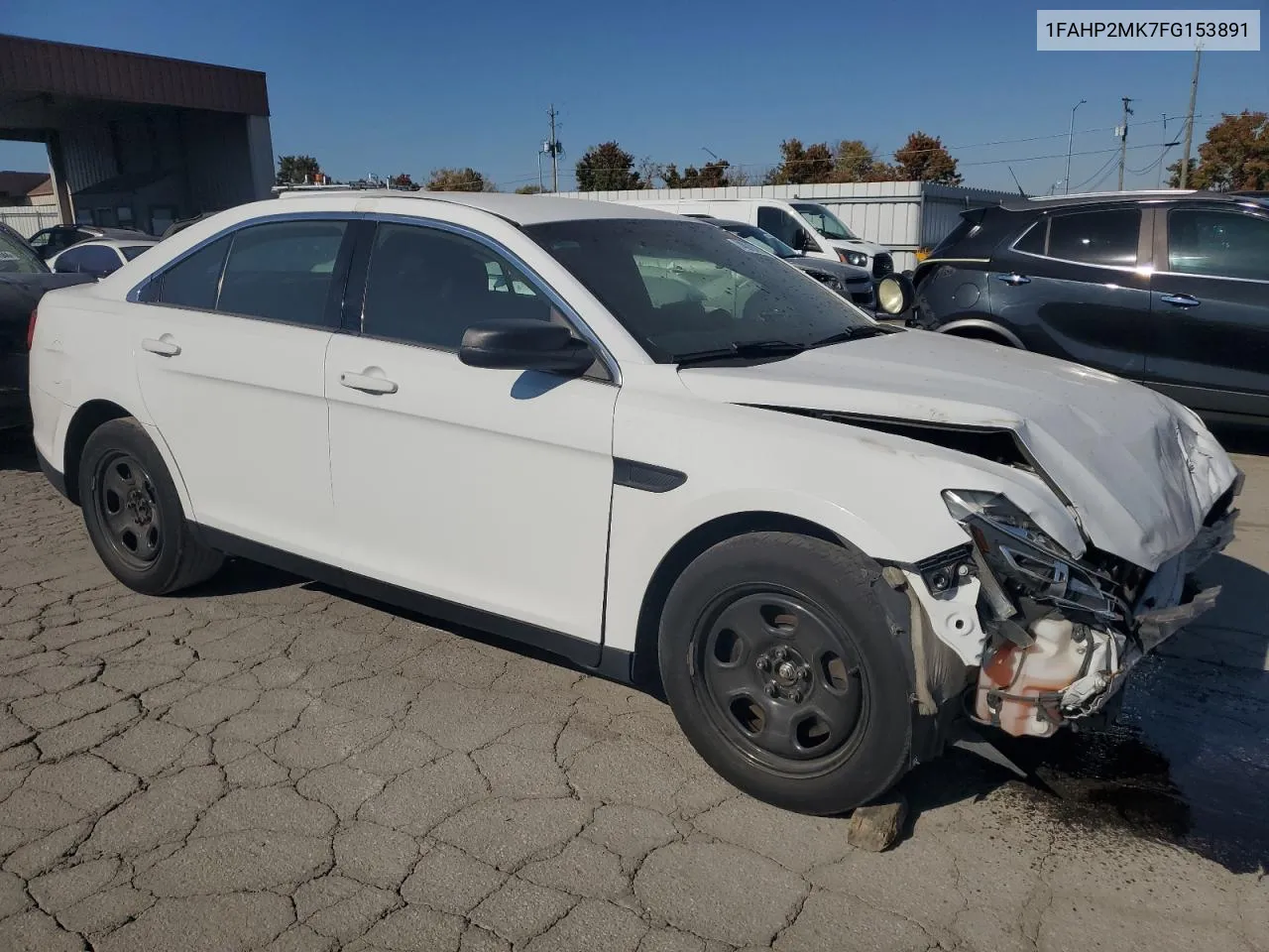 2015 Ford Taurus Police Interceptor VIN: 1FAHP2MK7FG153891 Lot: 74079184