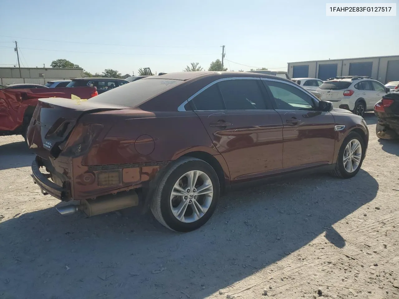 2015 Ford Taurus Sel VIN: 1FAHP2E83FG127517 Lot: 74228624