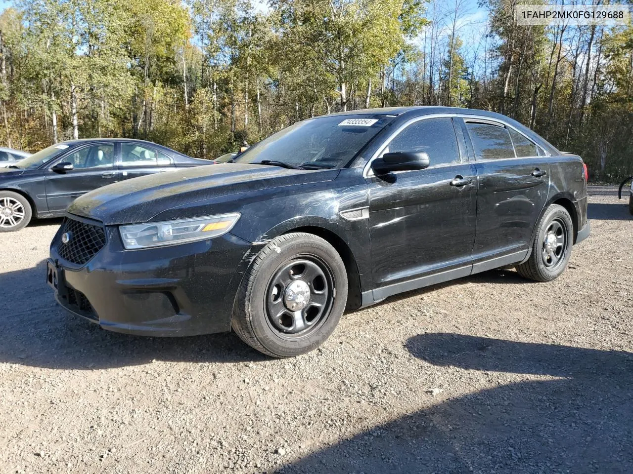 2015 Ford Taurus Police Interceptor VIN: 1FAHP2MK0FG129688 Lot: 74333354