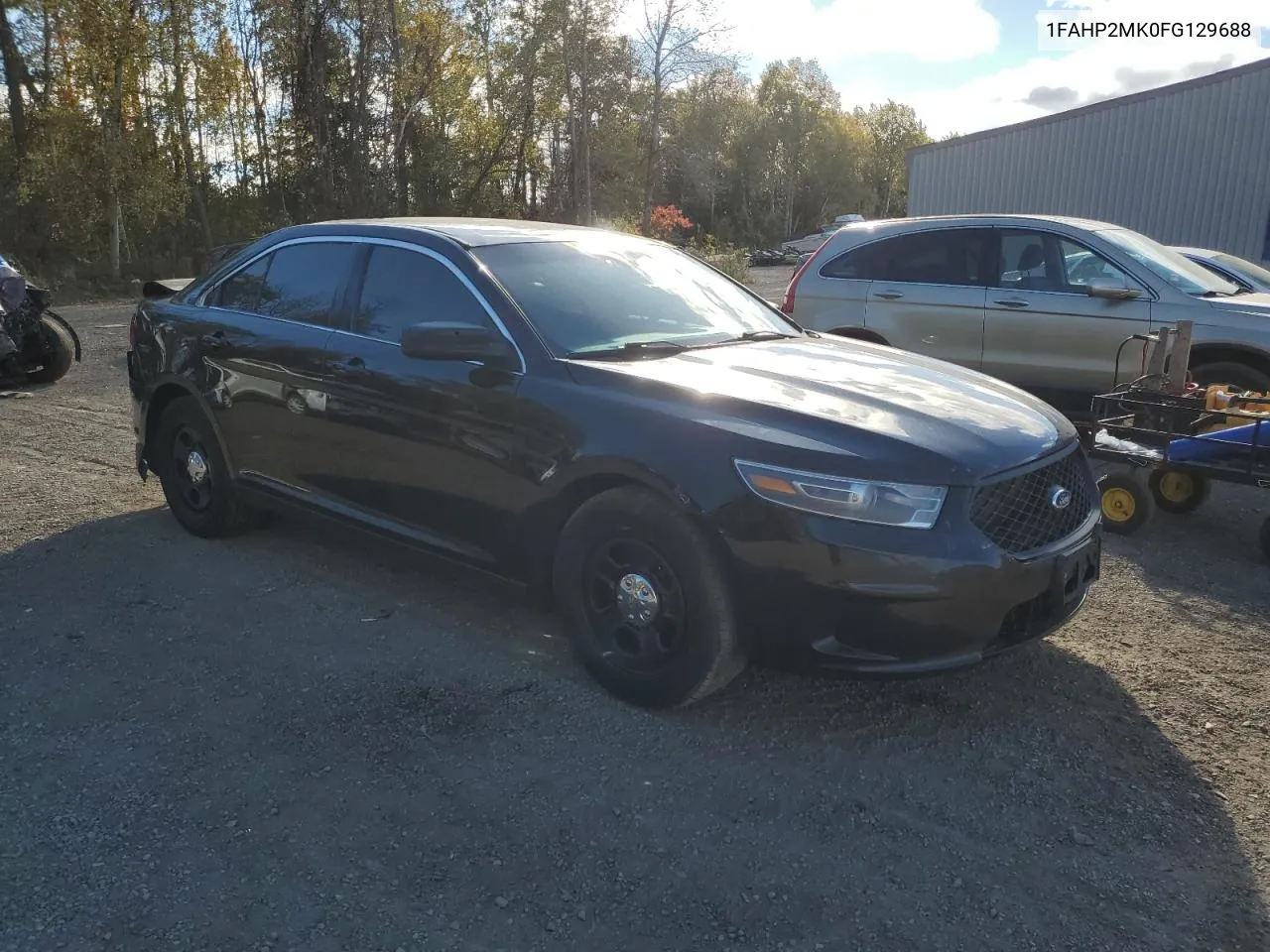 2015 Ford Taurus Police Interceptor VIN: 1FAHP2MK0FG129688 Lot: 74333354