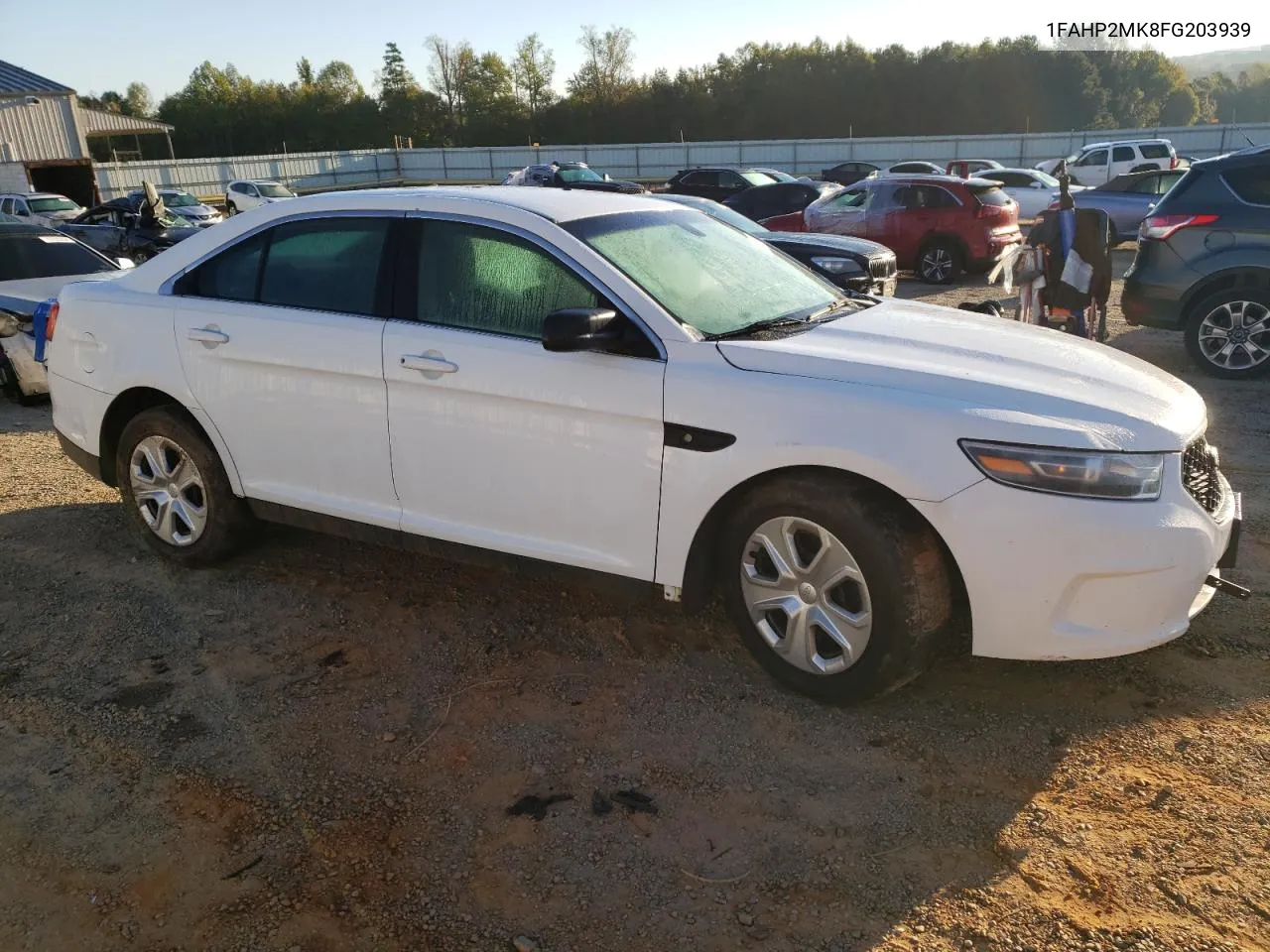 2015 Ford Taurus Police Interceptor VIN: 1FAHP2MK8FG203939 Lot: 74523694