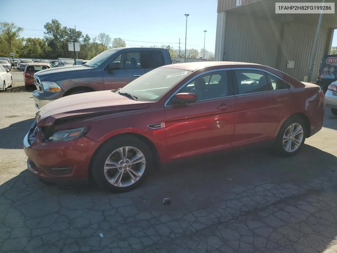 2015 Ford Taurus Sel VIN: 1FAHP2H82FG199286 Lot: 74960884