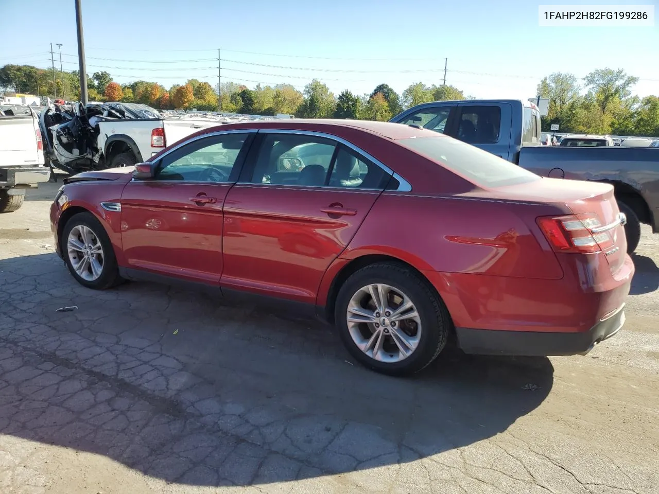 2015 Ford Taurus Sel VIN: 1FAHP2H82FG199286 Lot: 74960884