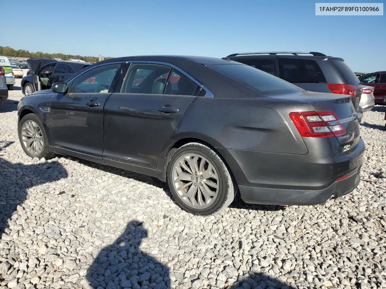 2015 Ford Taurus Limited VIN: 1FAHP2F89FG100966 Lot: 75720374