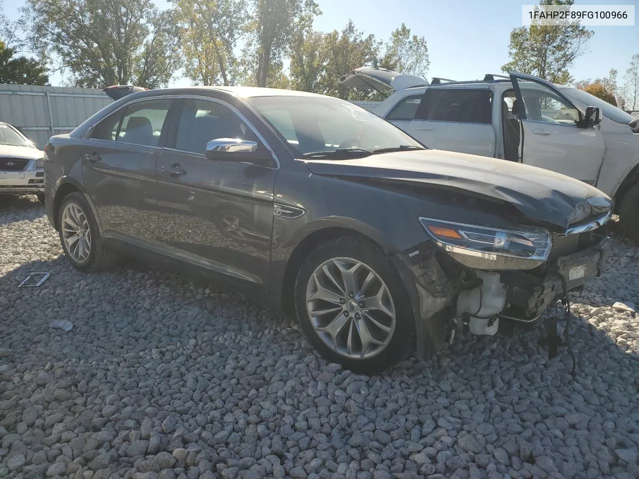 2015 Ford Taurus Limited VIN: 1FAHP2F89FG100966 Lot: 75720374