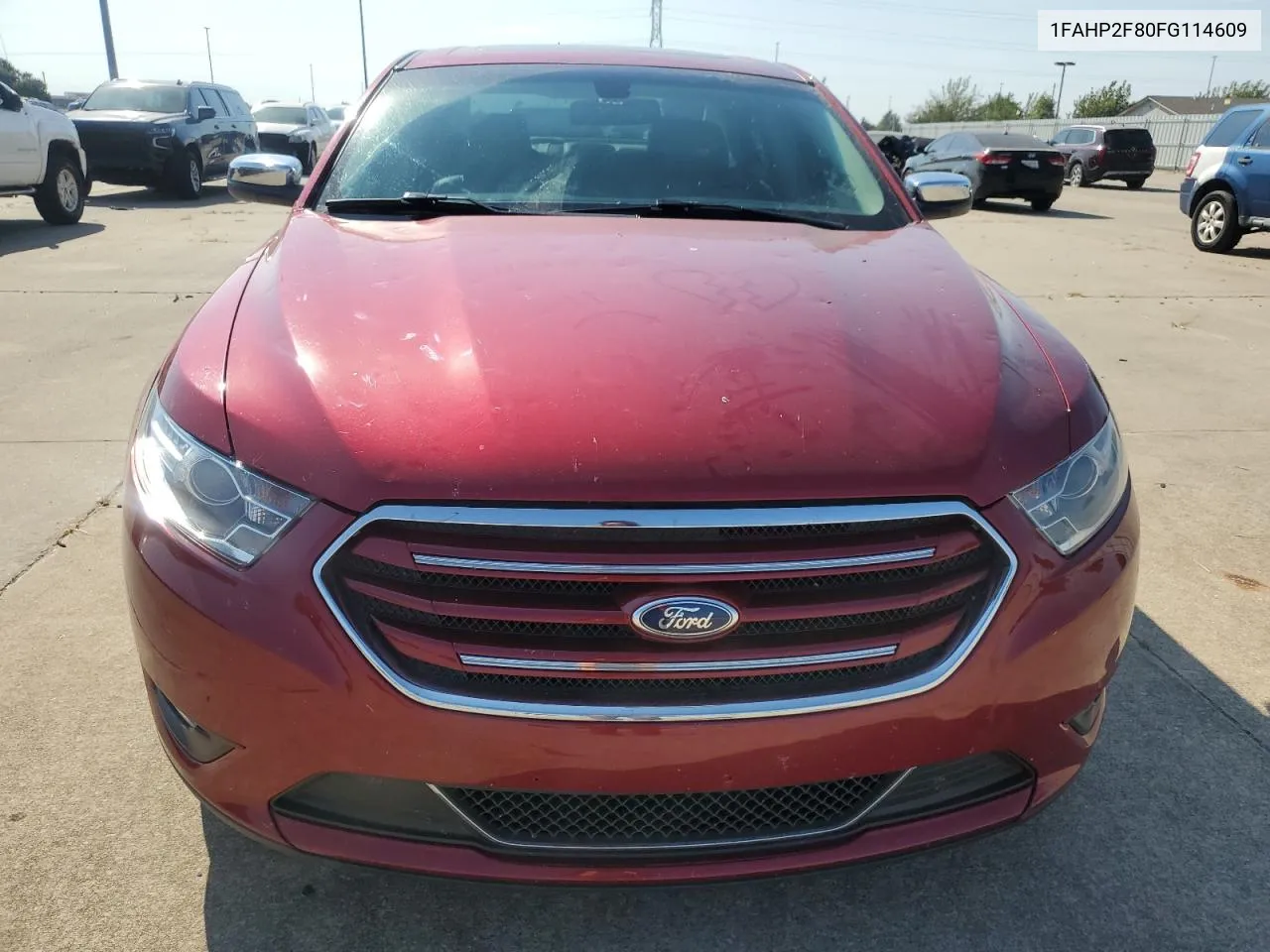 2015 Ford Taurus Limited VIN: 1FAHP2F80FG114609 Lot: 75931694