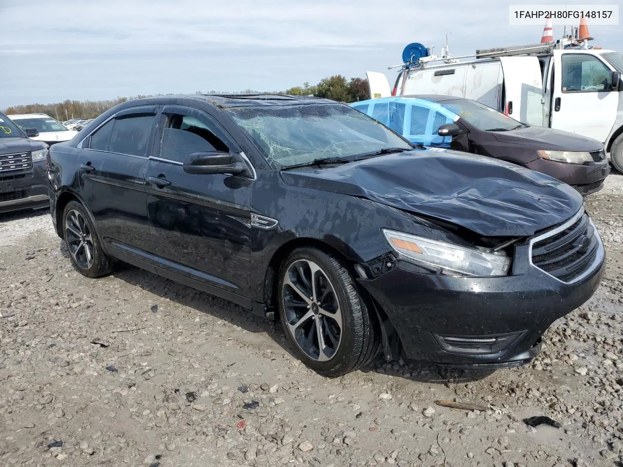 2015 Ford Taurus Sel VIN: 1FAHP2H80FG148157 Lot: 76164414