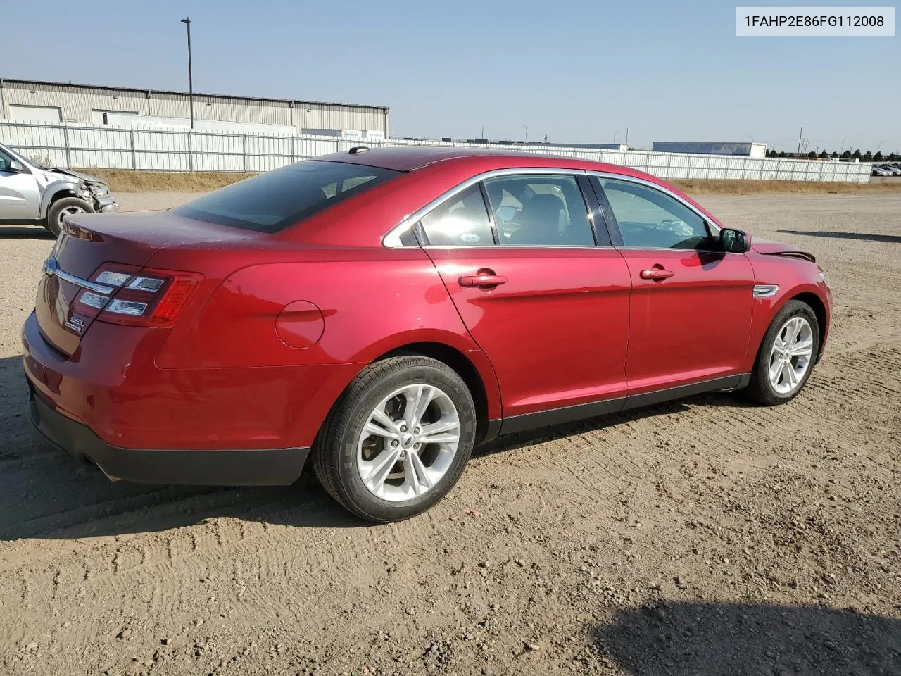 2015 Ford Taurus Sel VIN: 1FAHP2E86FG112008 Lot: 76361434