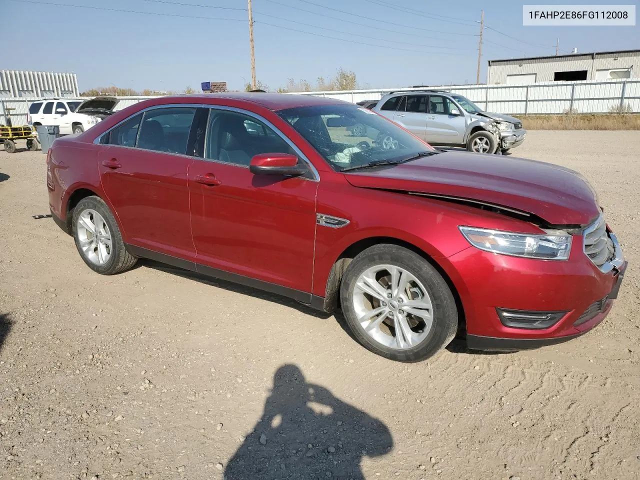 2015 Ford Taurus Sel VIN: 1FAHP2E86FG112008 Lot: 76361434