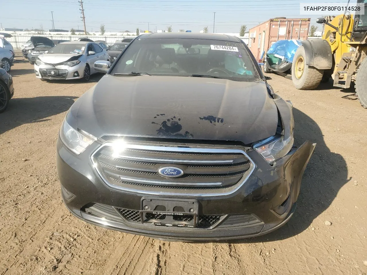 2015 Ford Taurus Limited VIN: 1FAHP2F80FG114528 Lot: 76744284