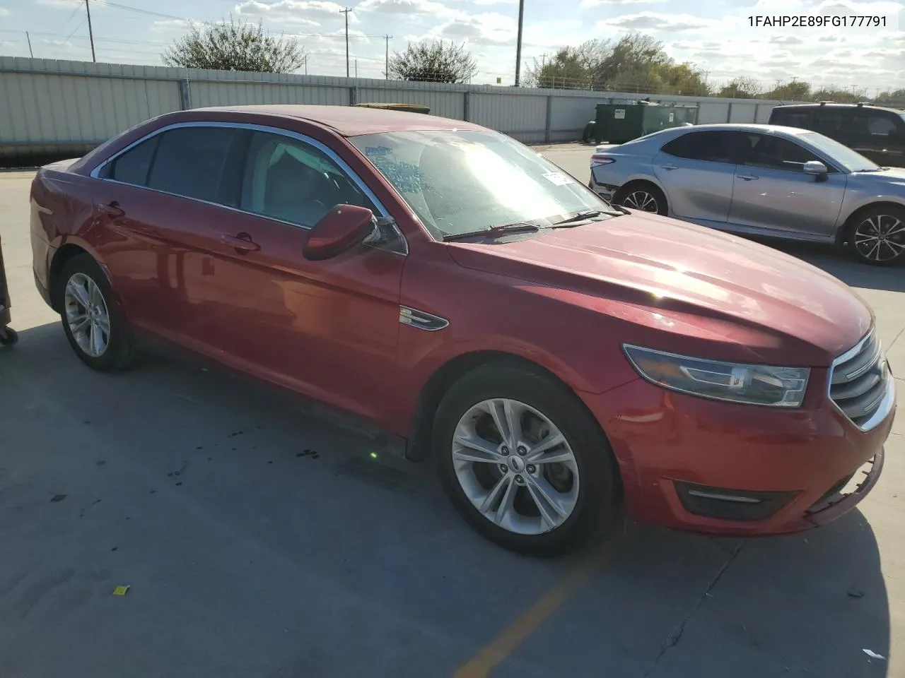 2015 Ford Taurus Sel VIN: 1FAHP2E89FG177791 Lot: 77157524