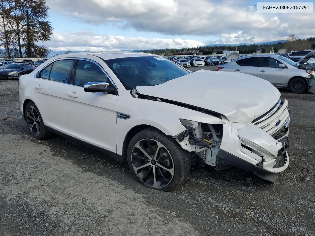 2015 Ford Taurus Limited VIN: 1FAHP2J80FG157791 Lot: 77158944