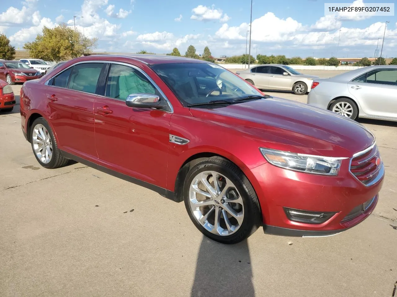 2015 Ford Taurus Limited VIN: 1FAHP2F89FG207452 Lot: 77322554