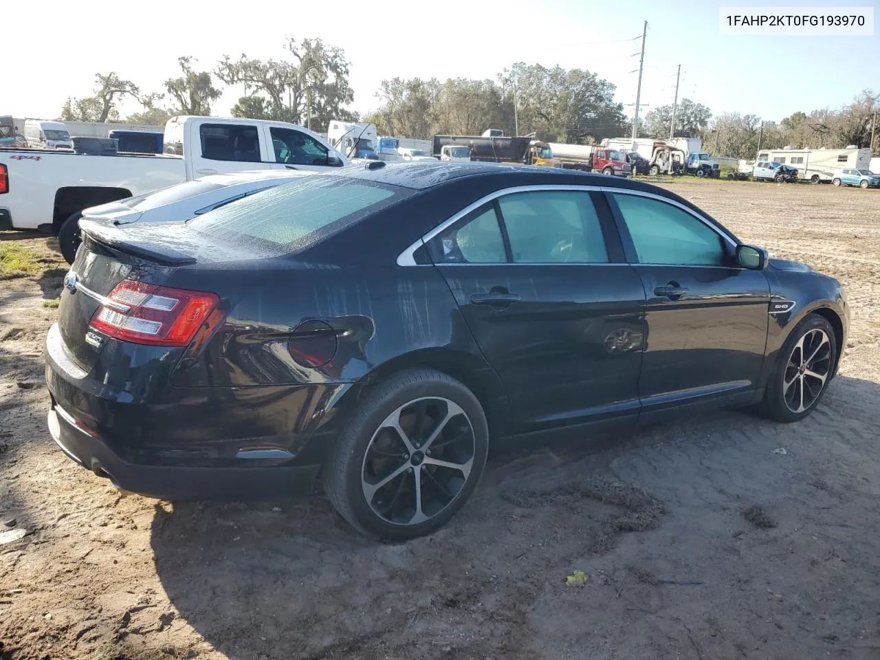 2015 Ford Taurus Sho VIN: 1FAHP2KT0FG193970 Lot: 77431044