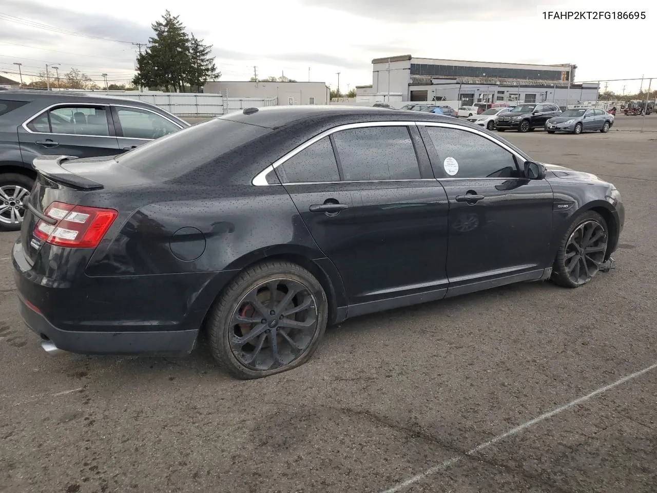 2015 Ford Taurus Sho VIN: 1FAHP2KT2FG186695 Lot: 77551504