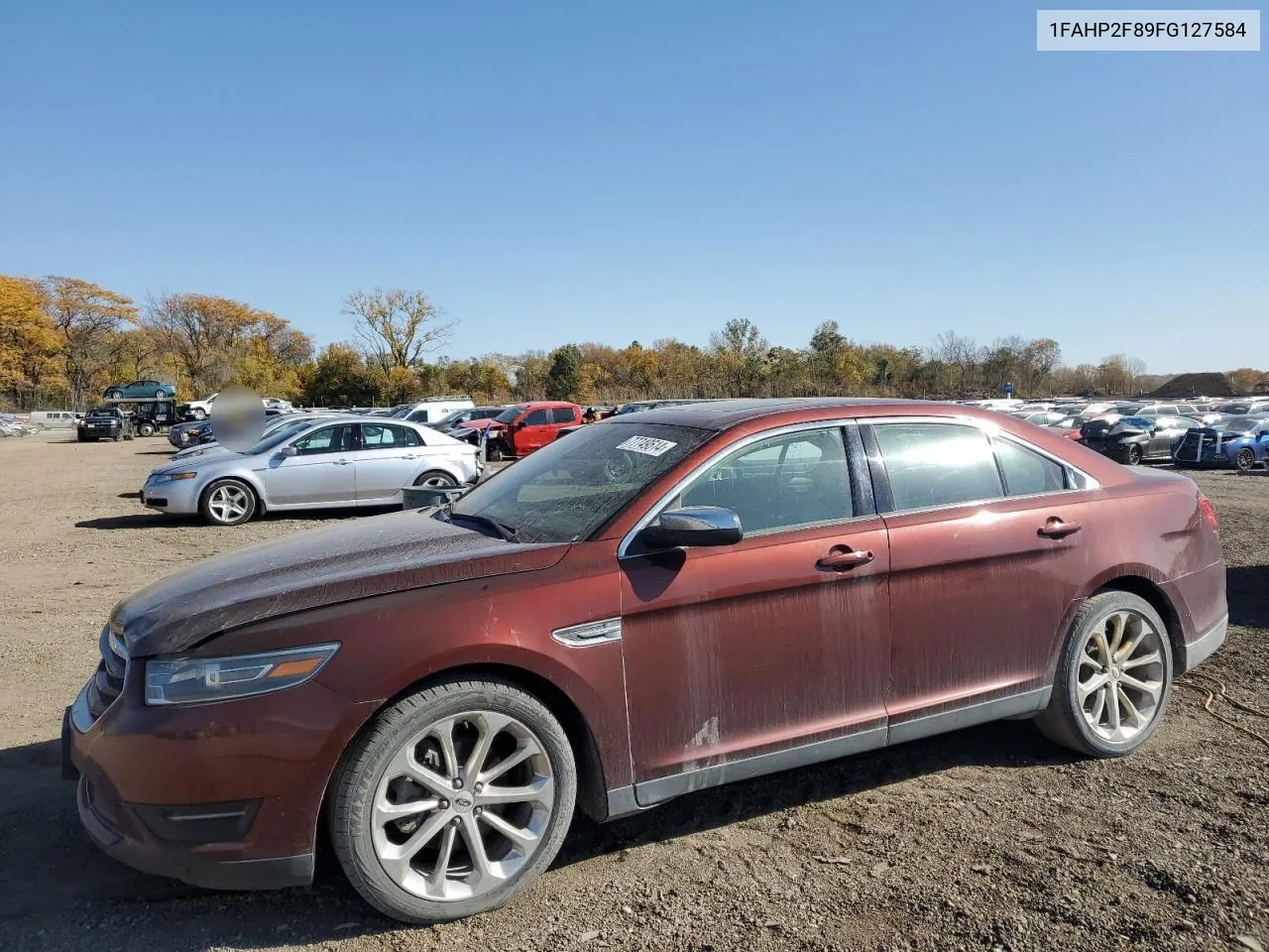 2015 Ford Taurus Limited VIN: 1FAHP2F89FG127584 Lot: 77749514