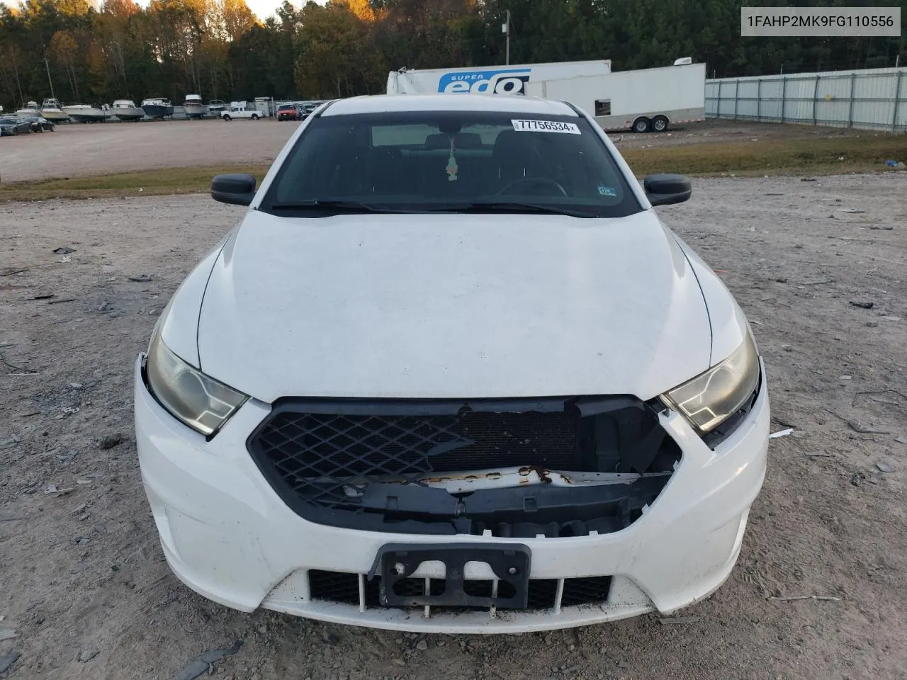 2015 Ford Taurus Police Interceptor VIN: 1FAHP2MK9FG110556 Lot: 77756534