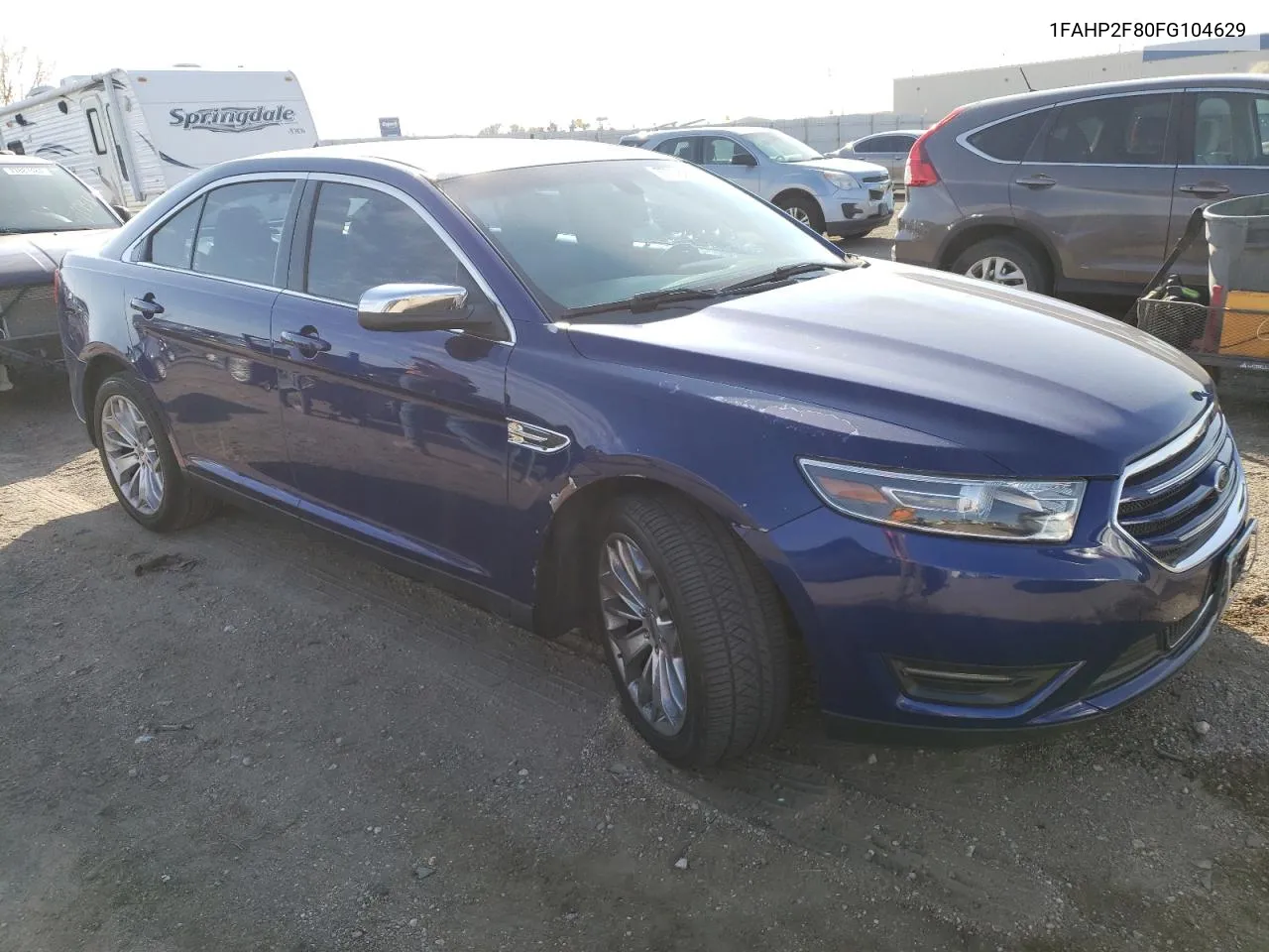 2015 Ford Taurus Limited VIN: 1FAHP2F80FG104629 Lot: 77778684