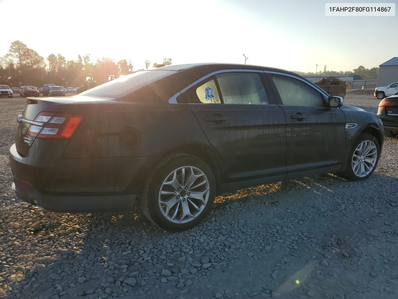 2015 Ford Taurus Limited VIN: 1FAHP2F80FG114867 Lot: 78255734