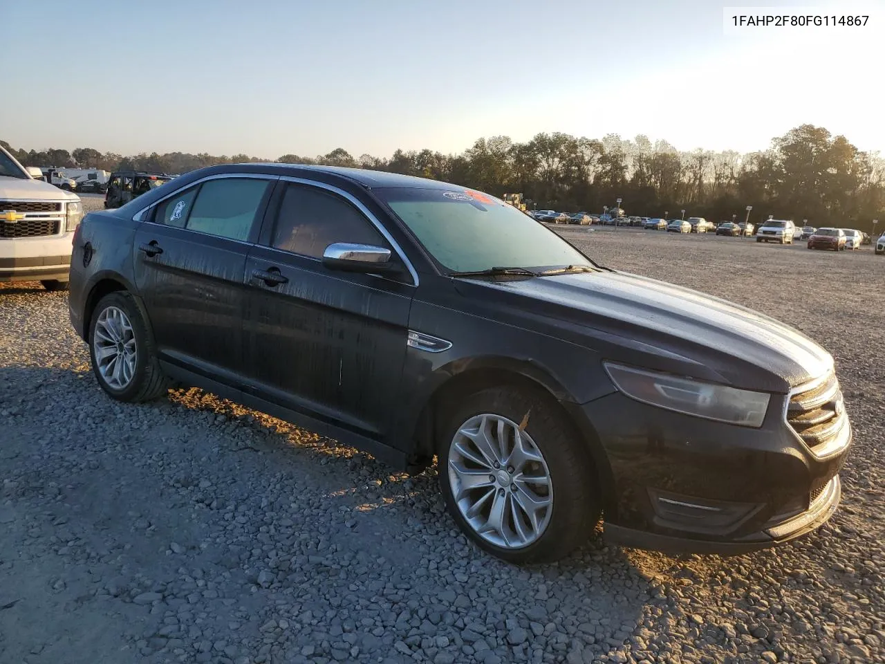 2015 Ford Taurus Limited VIN: 1FAHP2F80FG114867 Lot: 78255734