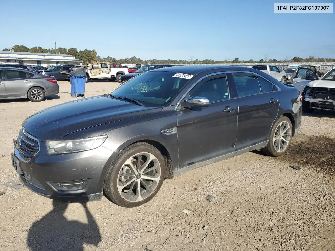 2015 Ford Taurus Limited VIN: 1FAHP2F82FG137907 Lot: 78277414