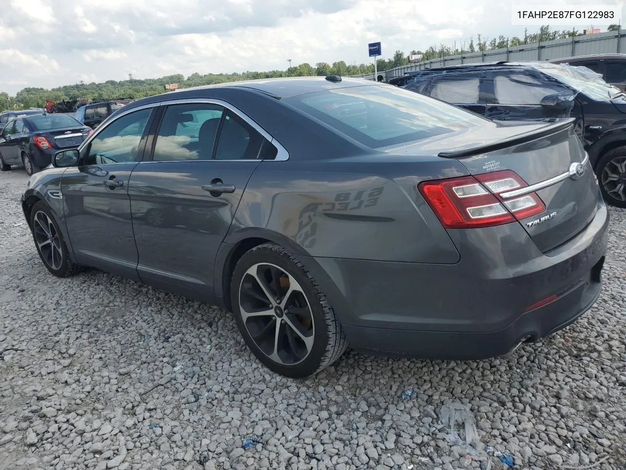 2015 Ford Taurus Sel VIN: 1FAHP2E87FG122983 Lot: 78412994