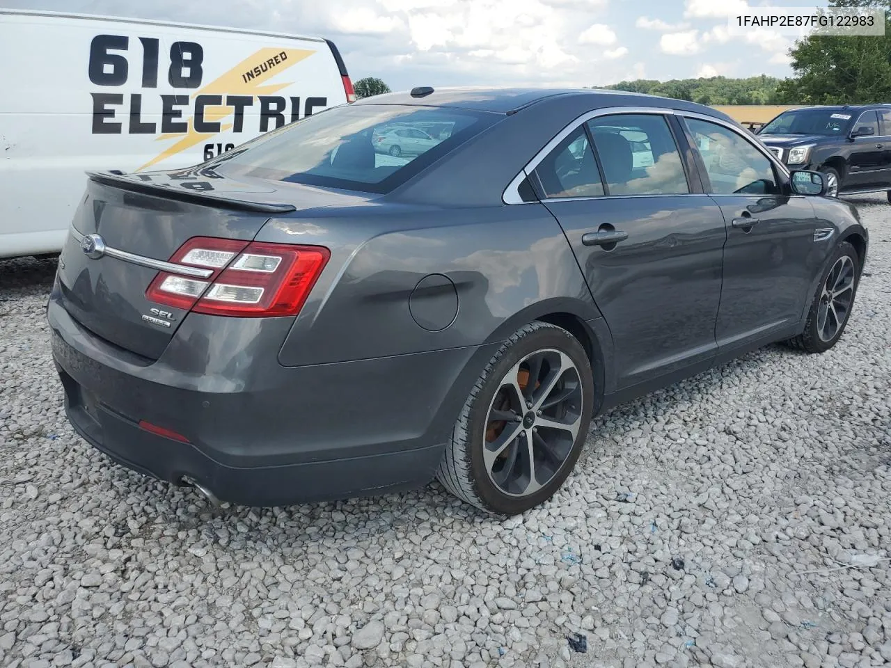 2015 Ford Taurus Sel VIN: 1FAHP2E87FG122983 Lot: 78412994