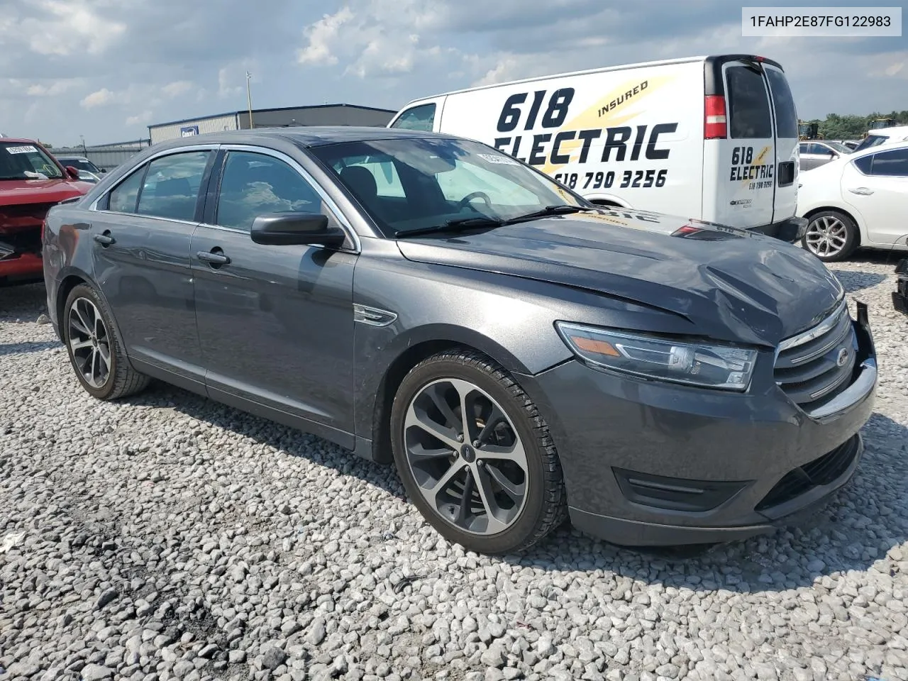 2015 Ford Taurus Sel VIN: 1FAHP2E87FG122983 Lot: 78412994