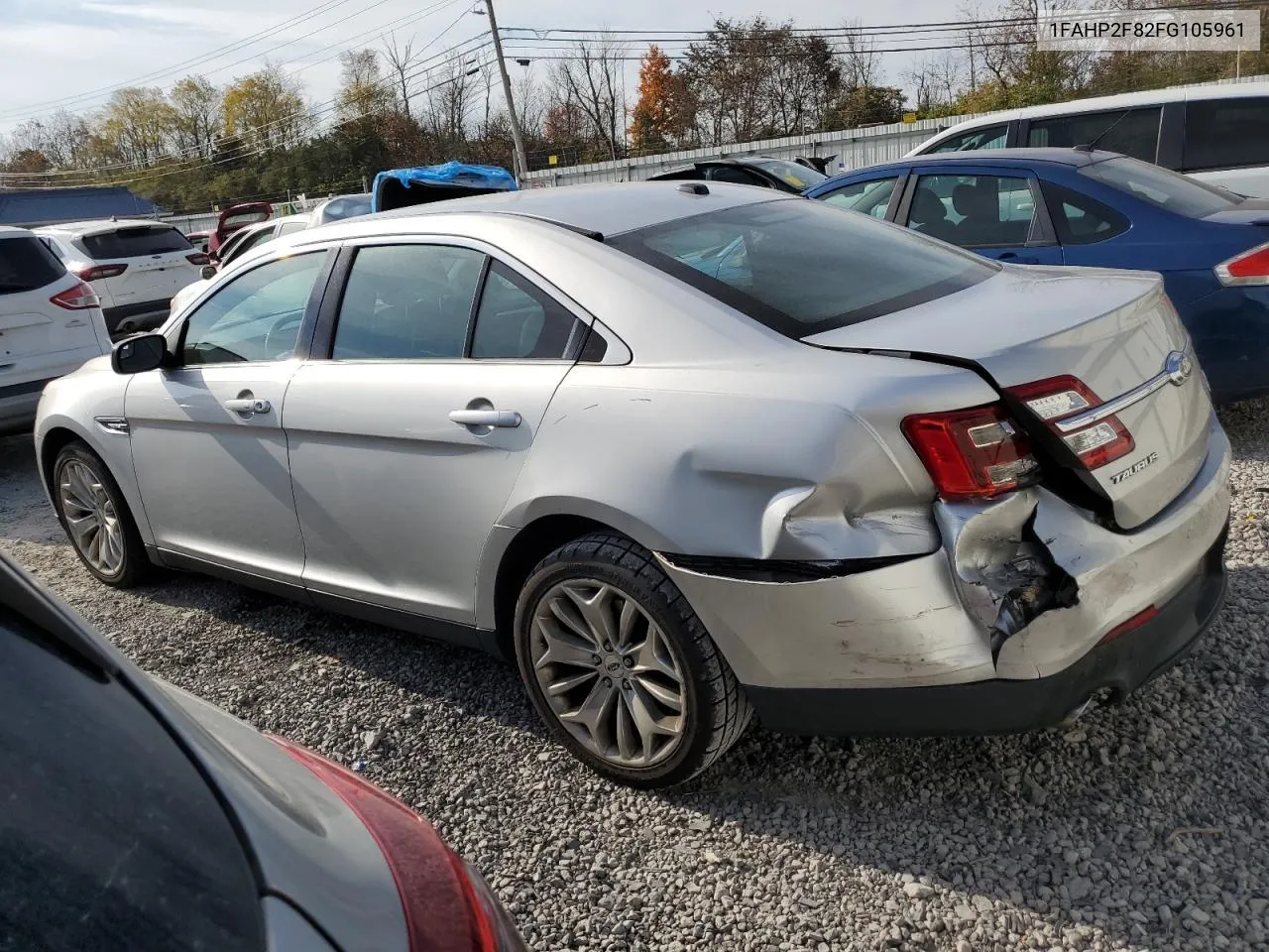 2015 Ford Taurus Limited VIN: 1FAHP2F82FG105961 Lot: 78482924