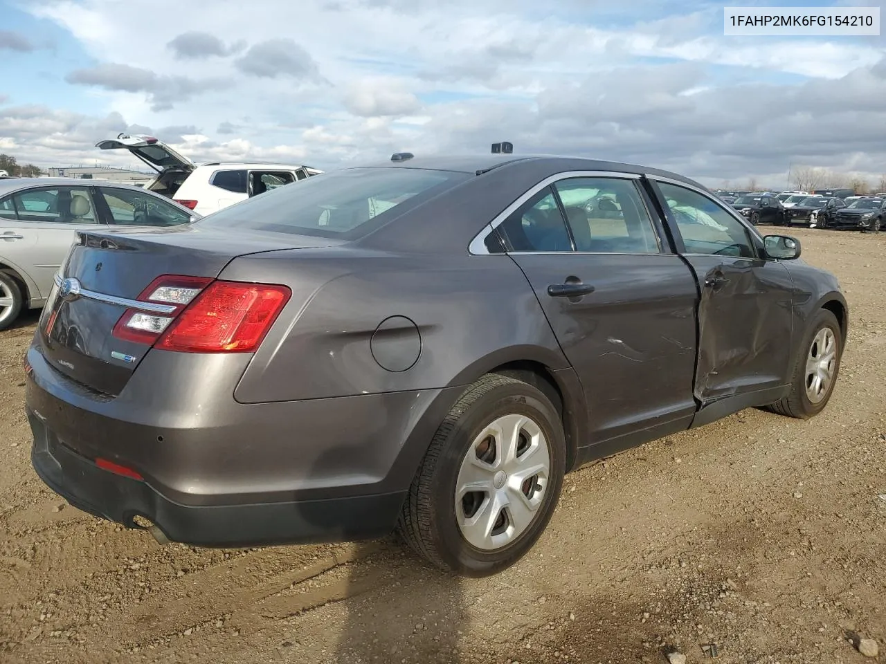 2015 Ford Taurus Police Interceptor VIN: 1FAHP2MK6FG154210 Lot: 78698384