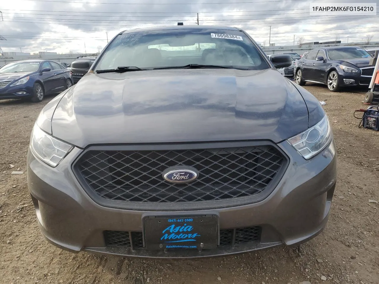 2015 Ford Taurus Police Interceptor VIN: 1FAHP2MK6FG154210 Lot: 78698384