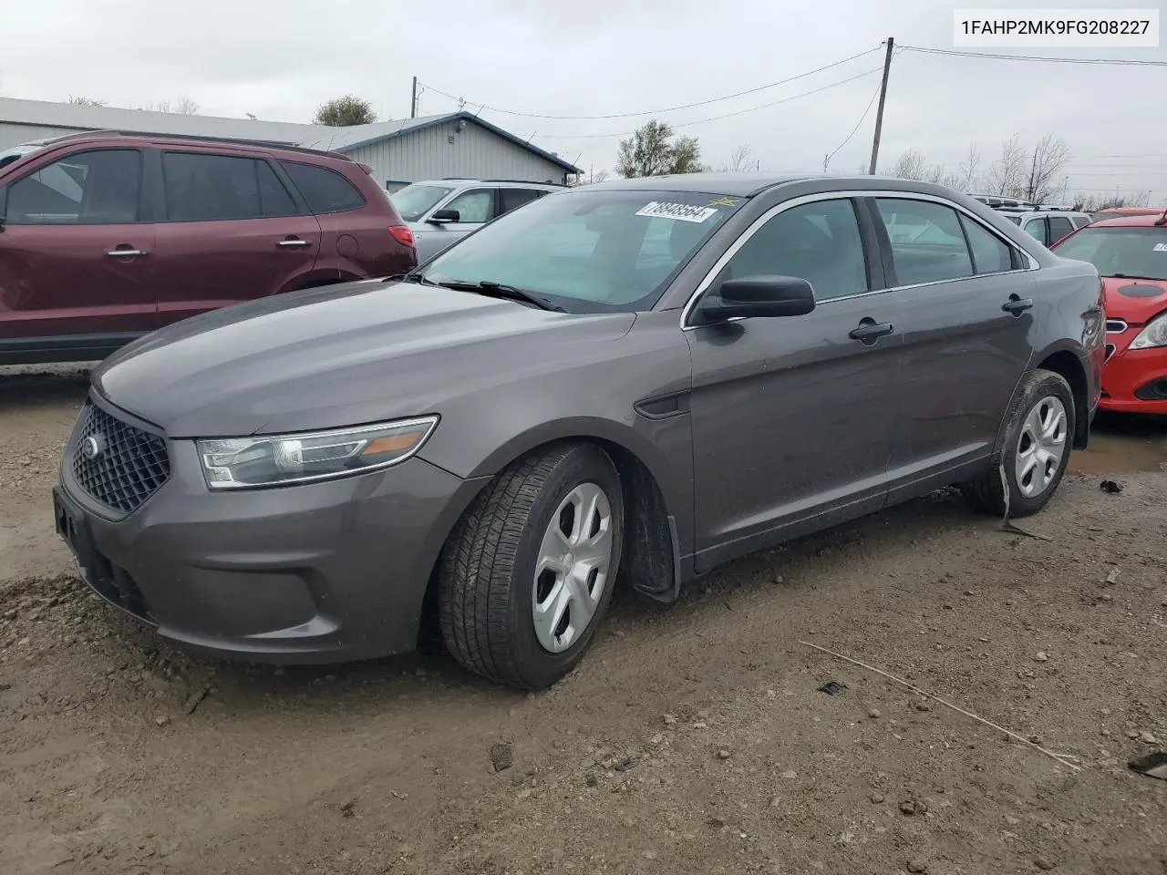 2015 Ford Taurus Police Interceptor VIN: 1FAHP2MK9FG208227 Lot: 78848564