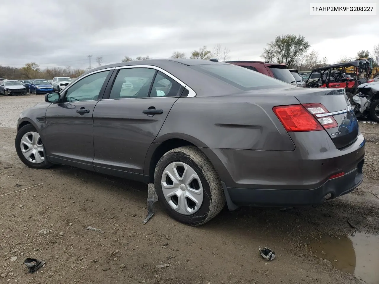 2015 Ford Taurus Police Interceptor VIN: 1FAHP2MK9FG208227 Lot: 78848564