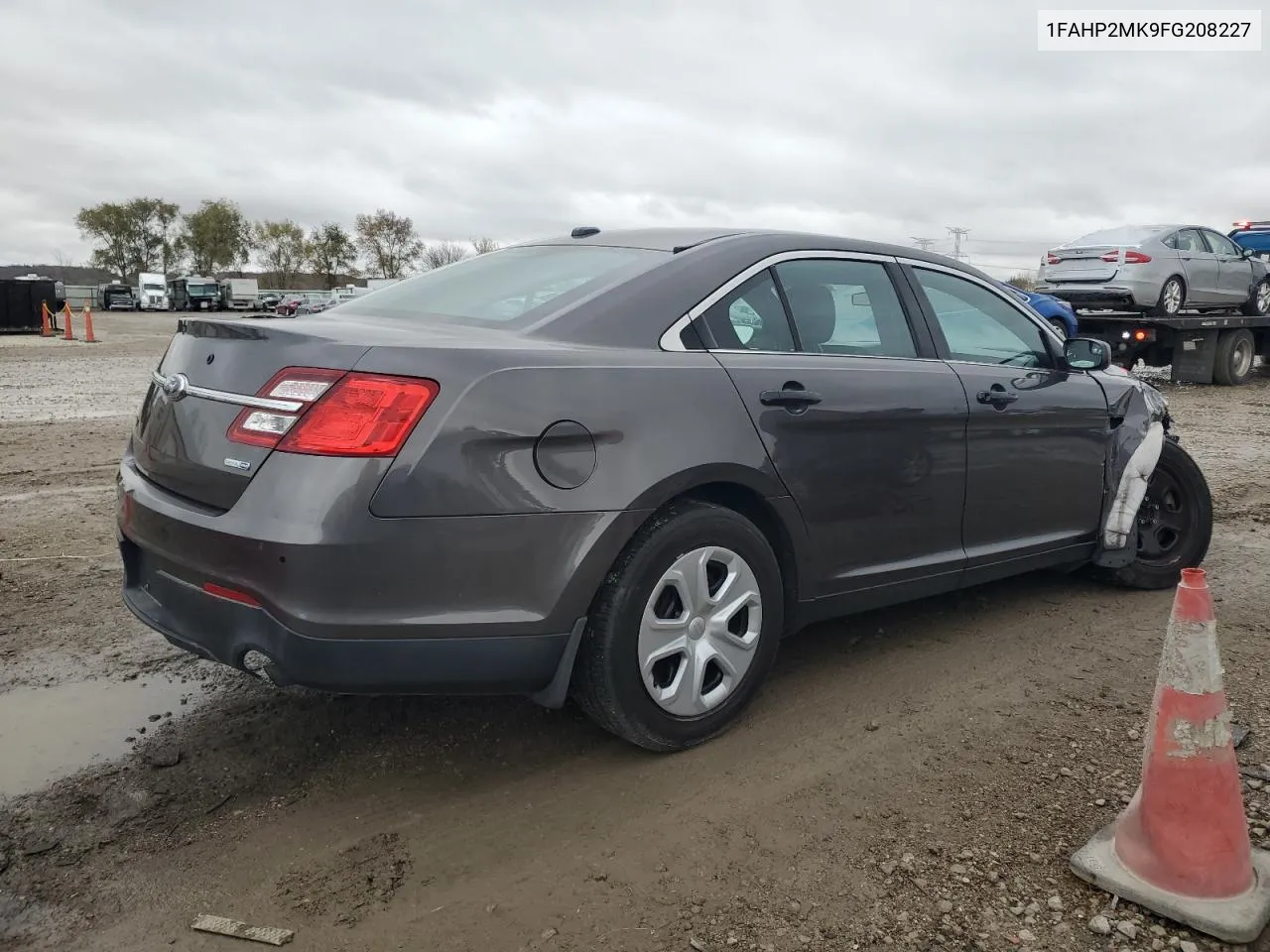 2015 Ford Taurus Police Interceptor VIN: 1FAHP2MK9FG208227 Lot: 78848564