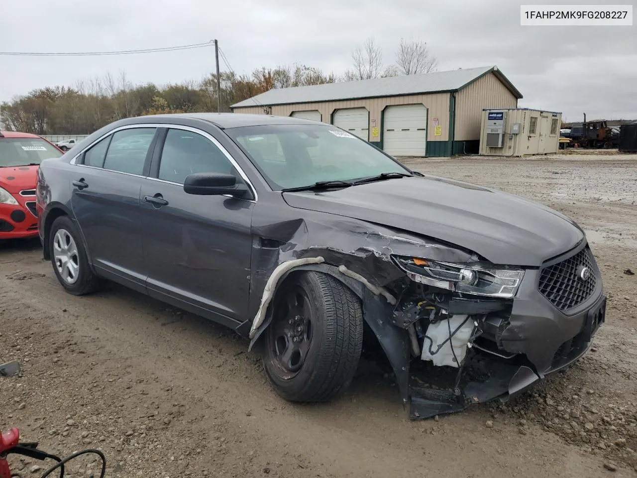 2015 Ford Taurus Police Interceptor VIN: 1FAHP2MK9FG208227 Lot: 78848564