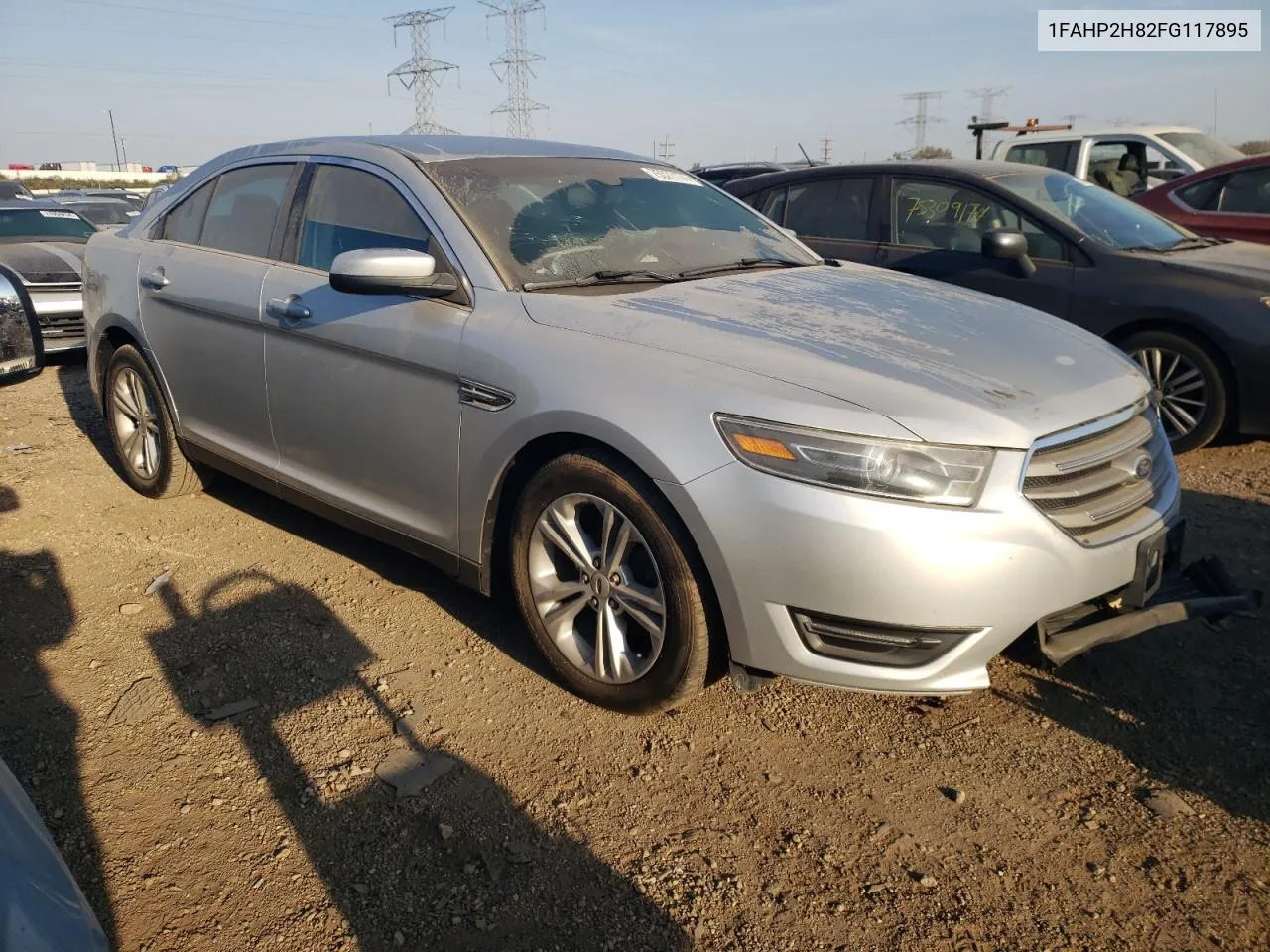 2015 Ford Taurus Sel VIN: 1FAHP2H82FG117895 Lot: 78936384