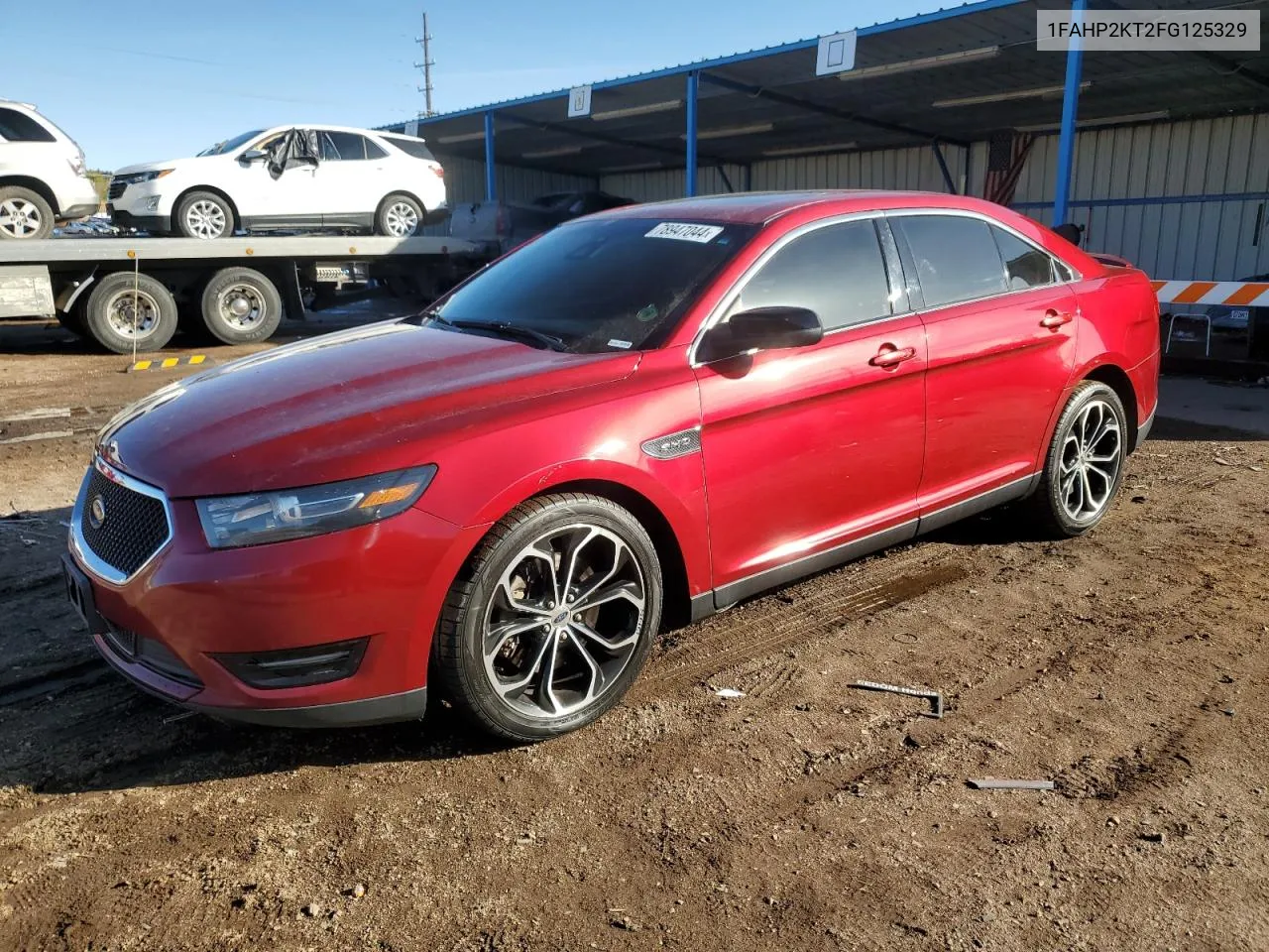 2015 Ford Taurus Sho VIN: 1FAHP2KT2FG125329 Lot: 78947044