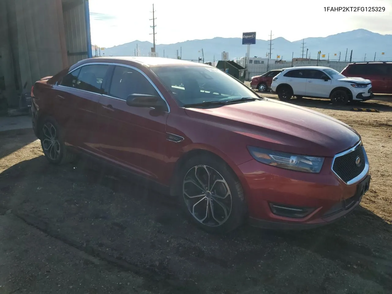 2015 Ford Taurus Sho VIN: 1FAHP2KT2FG125329 Lot: 78947044