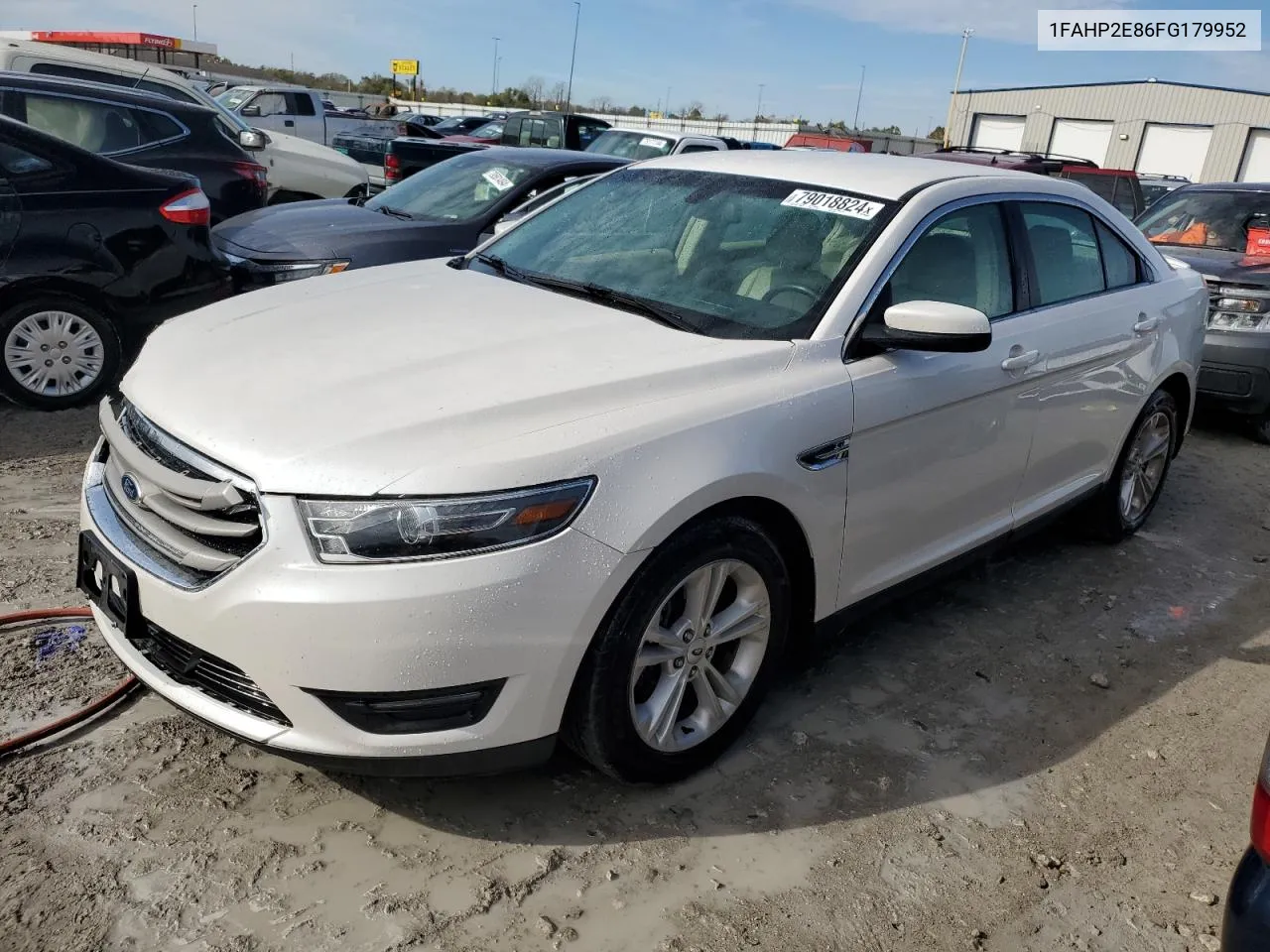 2015 Ford Taurus Sel VIN: 1FAHP2E86FG179952 Lot: 79018824