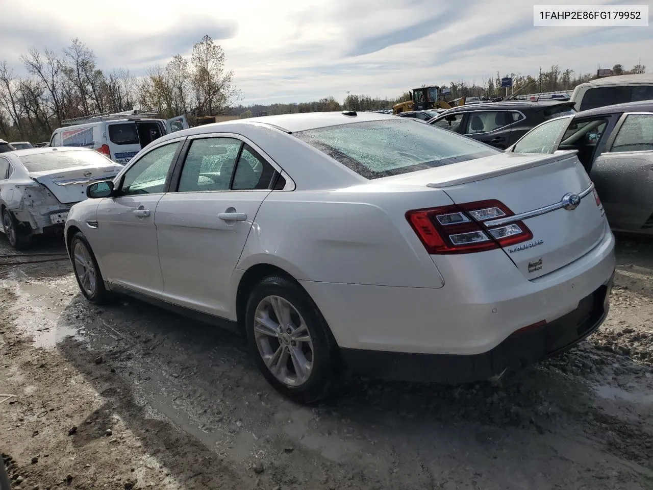 2015 Ford Taurus Sel VIN: 1FAHP2E86FG179952 Lot: 79018824