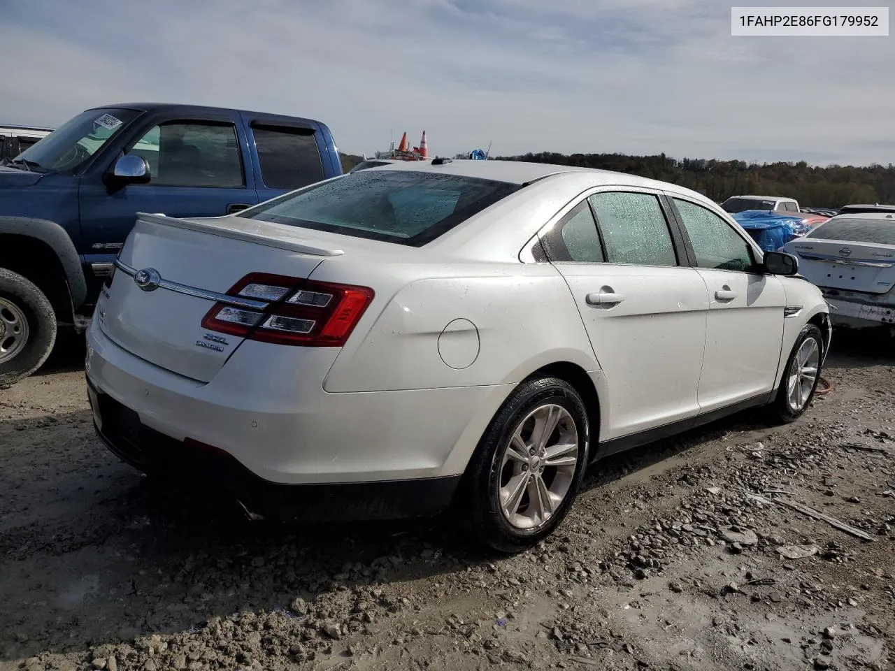 2015 Ford Taurus Sel VIN: 1FAHP2E86FG179952 Lot: 79018824